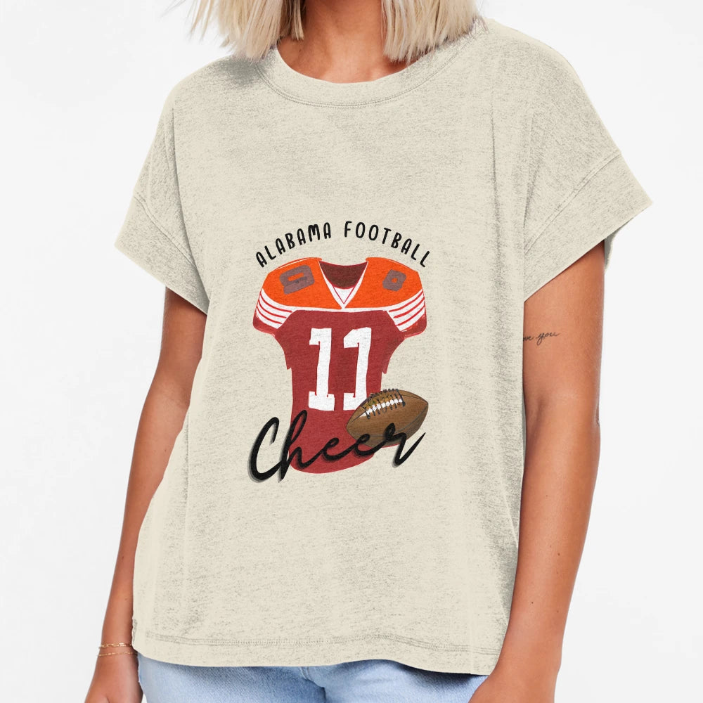 Cheer Alabama Football Members A3 T-Shirt - Minimalist Print for Adults - T-Shirt, Sweatshirt, Hoodie
