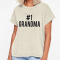 1 Grandma Grandparents Day Or T-Shirt - Fun Novelty Design for Adults - T-Shirt, Sweatshirt, Hoodie