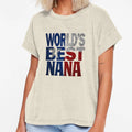 Worlds Best Nana And Texas Nana Texas T-Shirt - Graphic Print Men Women - T-Shirt, Sweatshirt, Hoodie