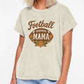 Floral Mom Football T-Shirt - Casual Everyday Wear for Adults - T-Shirt, Sweatshirt, Hoodie