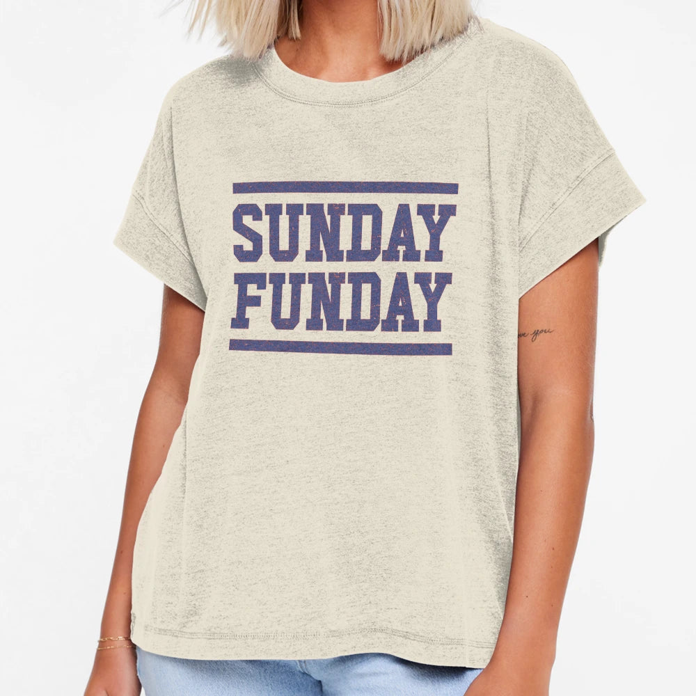 Sunday Funday Bills T-Shirt - Fun Novelty Design Men Women - T-Shirt, Sweatshirt, Hoodie