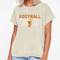 Fathers Day Football Dad Fathers Day Gift T-Shirt - Trendy Graphic Unisex - T-Shirt, Sweatshirt, Hoodie