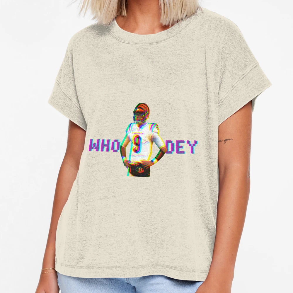 Who Dey T-Shirt - Aesthetic Graphic for Adults - T-Shirt, Sweatshirt, Hoodie