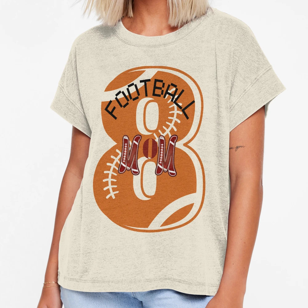 Football Mom T-Shirt - Unique Graphic Unisex - T-Shirt, Sweatshirt, Hoodie