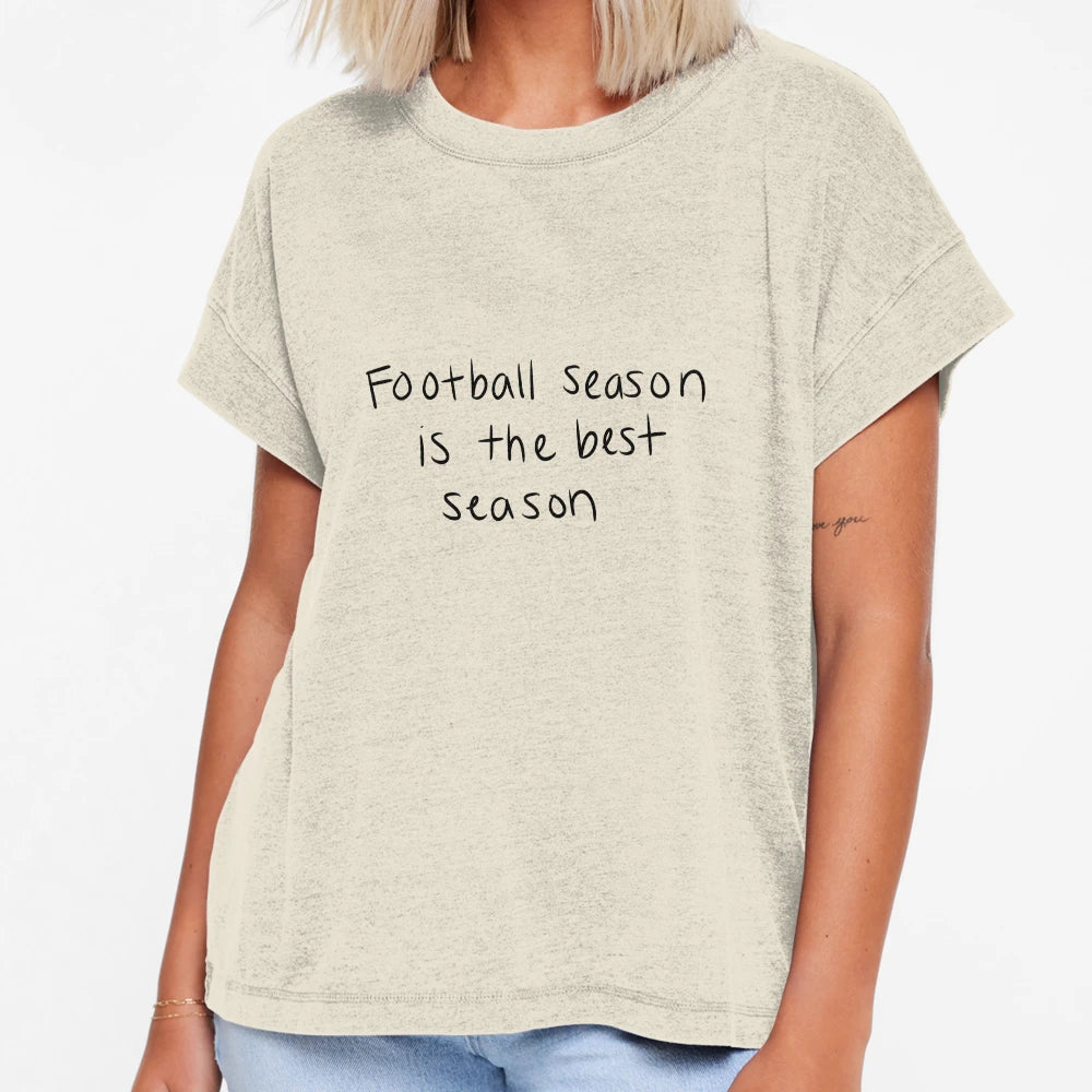 Football Season Is Best Season T-Shirt - Aesthetic Graphic Unisex - T-Shirt, Sweatshirt, Hoodie