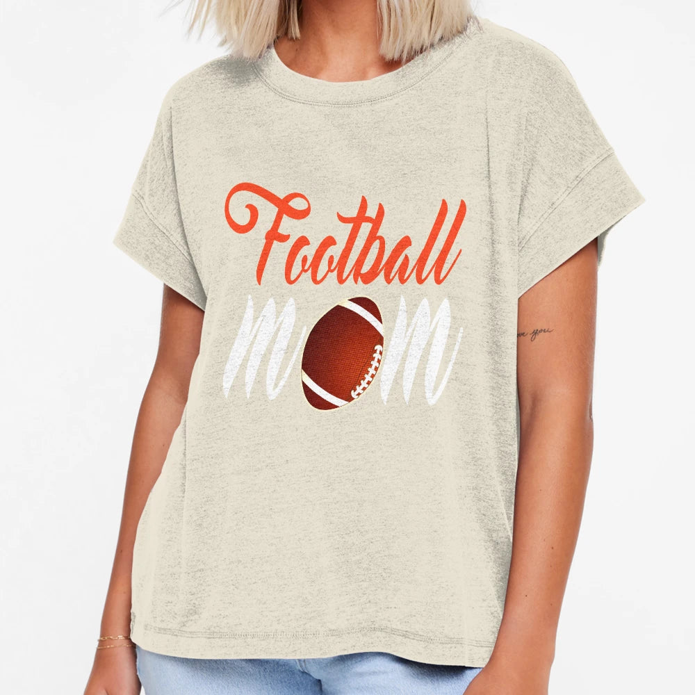 Football Mom Game Day T-Shirt - Casual Everyday Wear for Adults - T-Shirt, Sweatshirt, Hoodie