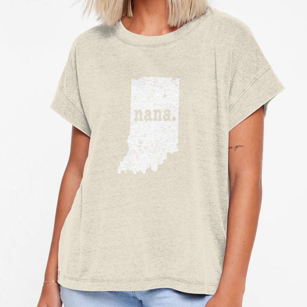 Best Nana Indiana Grandma T-Shirt - Graphic Print for Adults - T-Shirt, Sweatshirt, Hoodie