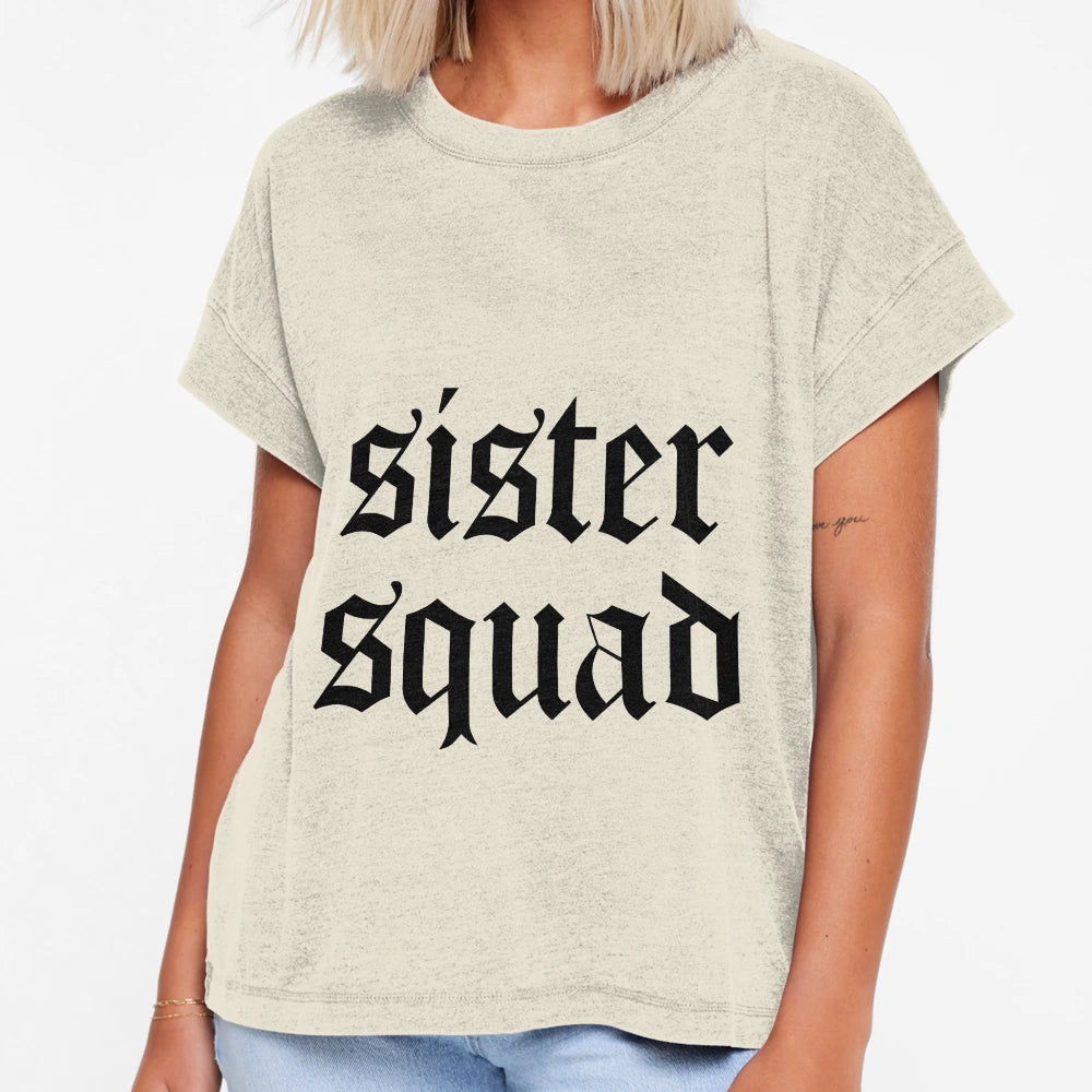Sister Squad T-Shirt - Graphic Print Men Women - T-Shirt, Sweatshirt, Hoodie