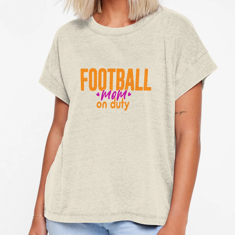 Football Mom T-Shirt - Fun Novelty Design for Adults - T-Shirt, Sweatshirt, Hoodie