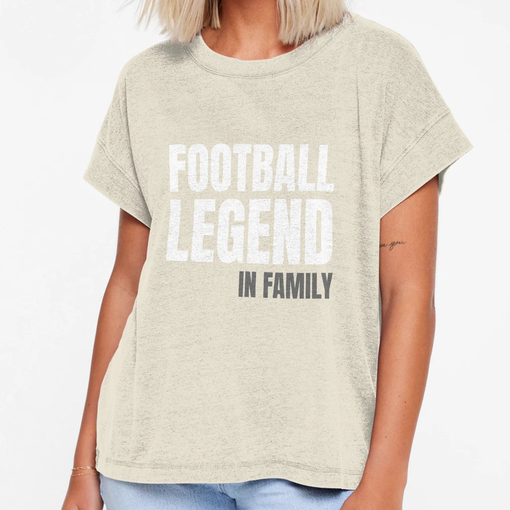 Football Legend Family T-Shirt - Minimalist Print for Adults - T-Shirt, Sweatshirt, Hoodie