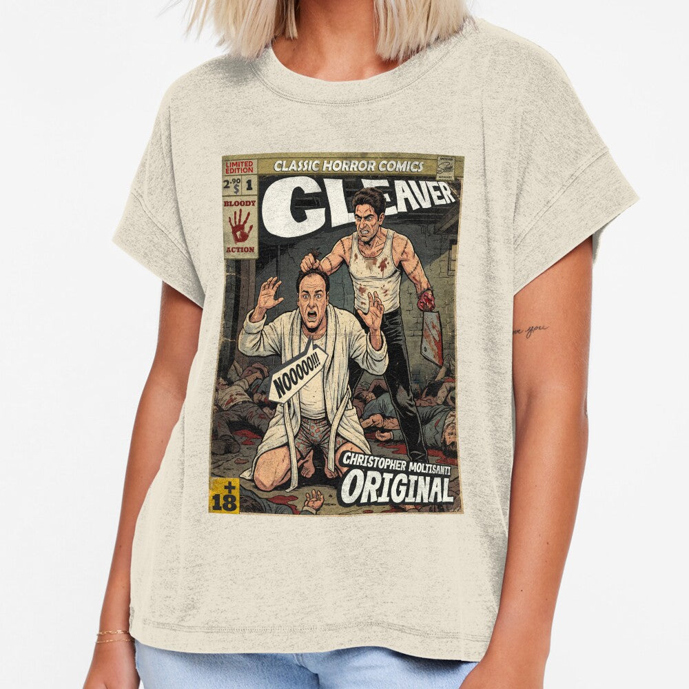 The Cleaver Sopranos) Vintage Comic Cover Art by - Adult & Kids T-Shirts, Sweatshirts & Hoodies apparel design preview 1