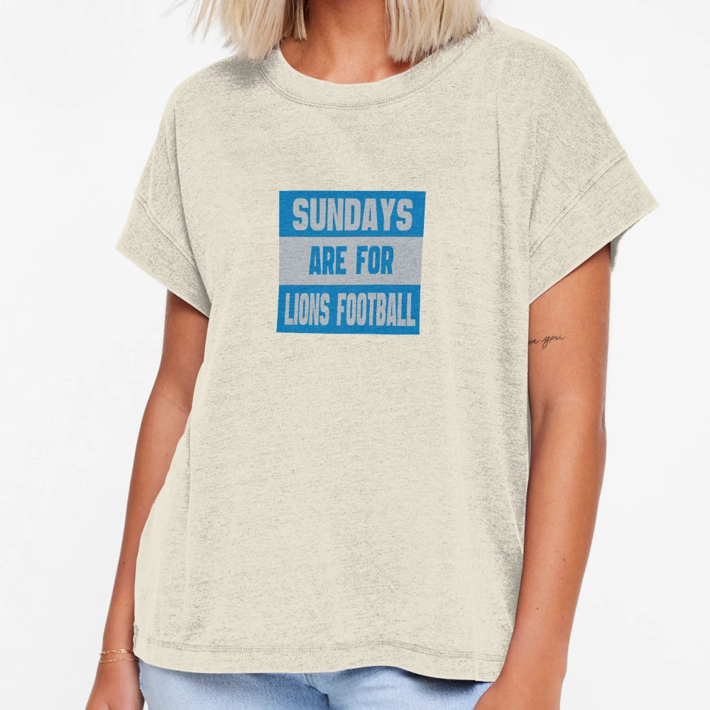 Sundays Are Lions Football T-Shirt - Fun Novelty Design Men Women - T-Shirt, Sweatshirt, Hoodie