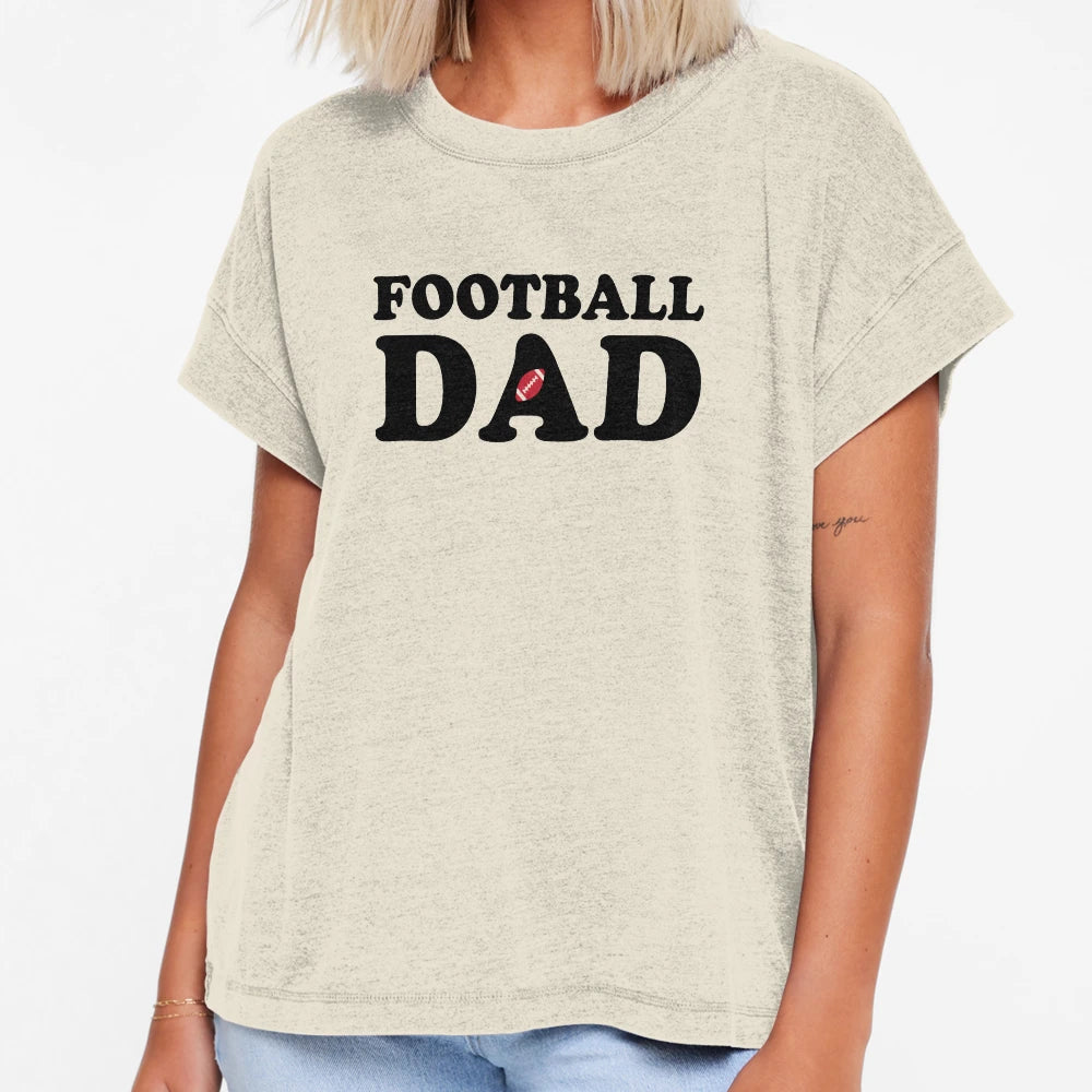 Football Dad T-Shirt - Trendy Graphic for Adults - T-Shirt, Sweatshirt, Hoodie