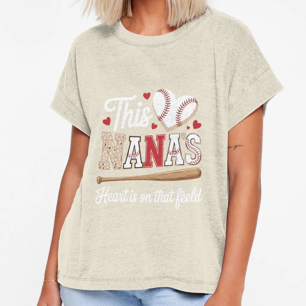 That Field Baseball Nana Baseball T-Shirt - Casual Everyday Wear Unisex - T-Shirt, Sweatshirt, Hoodie