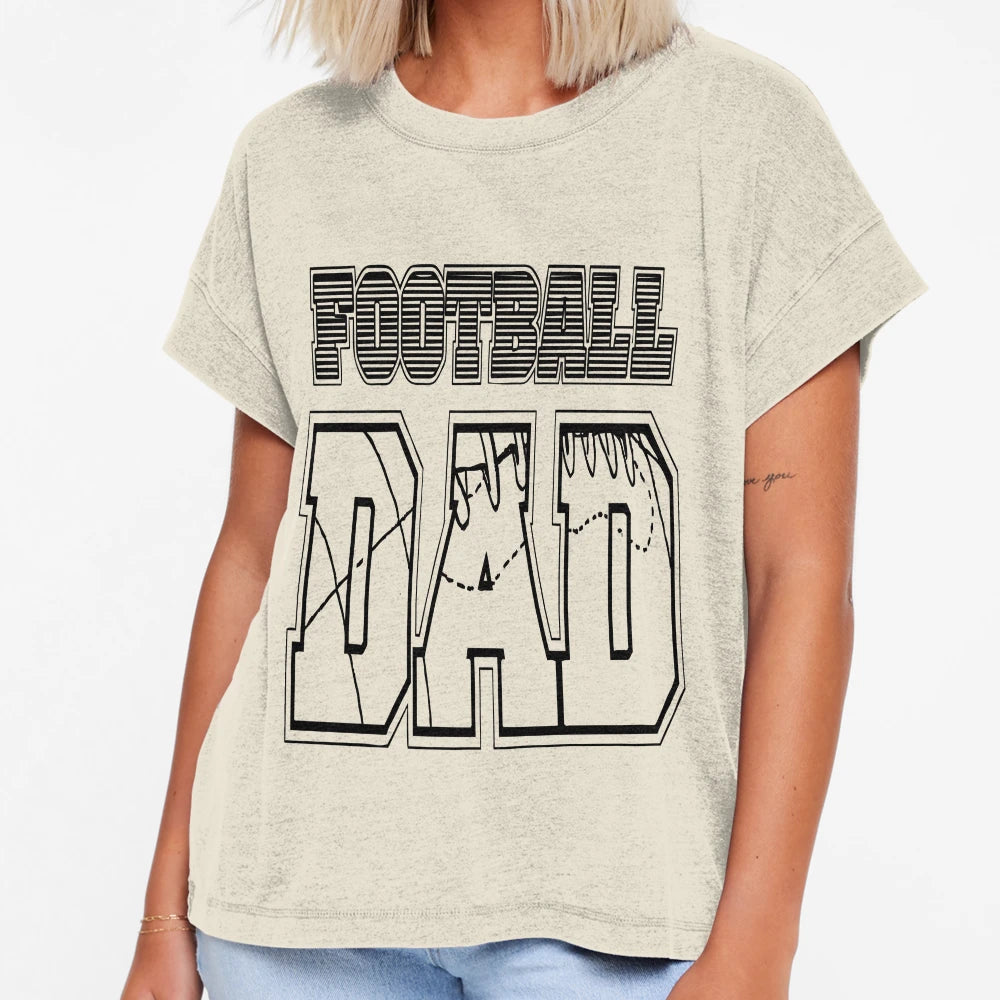 Football Dad Gift T-Shirt - Novelty Apparel Men Women - T-Shirt, Sweatshirt, Hoodie