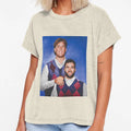 Football Jaxson Dart And Cam Skattebo T-Shirt - Novelty Apparel for Adults - T-Shirt, Sweatshirt, Hoodie