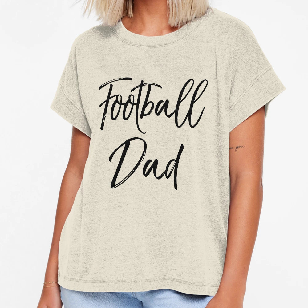 Football Dad Fathers Day Gift T-Shirt - Streetwear Style for Adults - T-Shirt, Sweatshirt, Hoodie