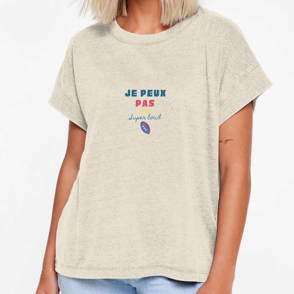 I Cant I Have Super Bowl T-Shirt - Minimalist Print for Adults - T-Shirt, Sweatshirt, Hoodie