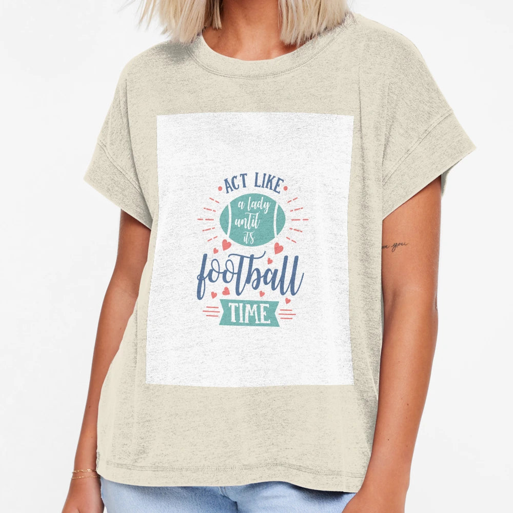 Football Time T-Shirt - Casual Everyday Wear for Adults - T-Shirt, Sweatshirt, Hoodie