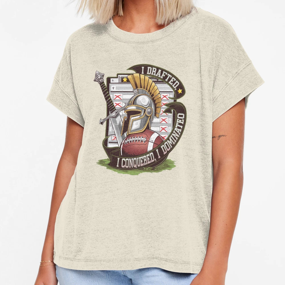 Fantasy Football Champion Dominated T-Shirt - Fun Novelty Design Unisex - T-Shirt, Sweatshirt, Hoodie