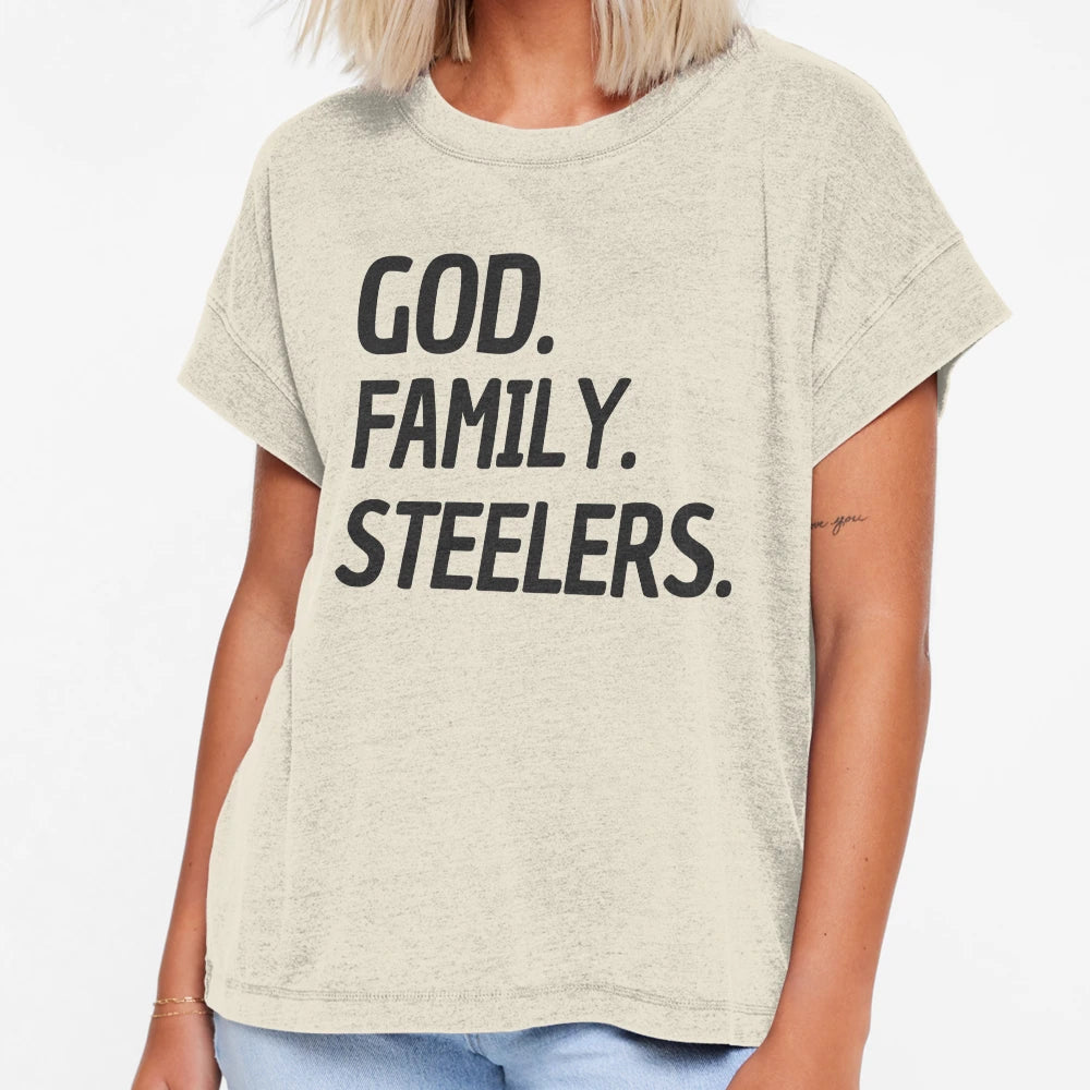 God Family Steelers Veterans Day T-Shirt - Custom Art Print for Adults - T-Shirt, Sweatshirt, Hoodie