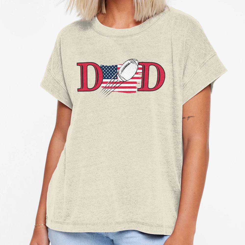 Funny Dad American Football Fathers Day T-Shirt - Fun Novelty Design Unisex - T-Shirt, Sweatshirt, Hoodie
