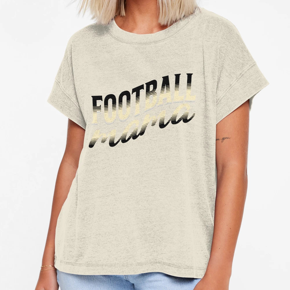 Fantasy Football Mom T-Shirt - Aesthetic Graphic Men Women - T-Shirt, Sweatshirt, Hoodie
