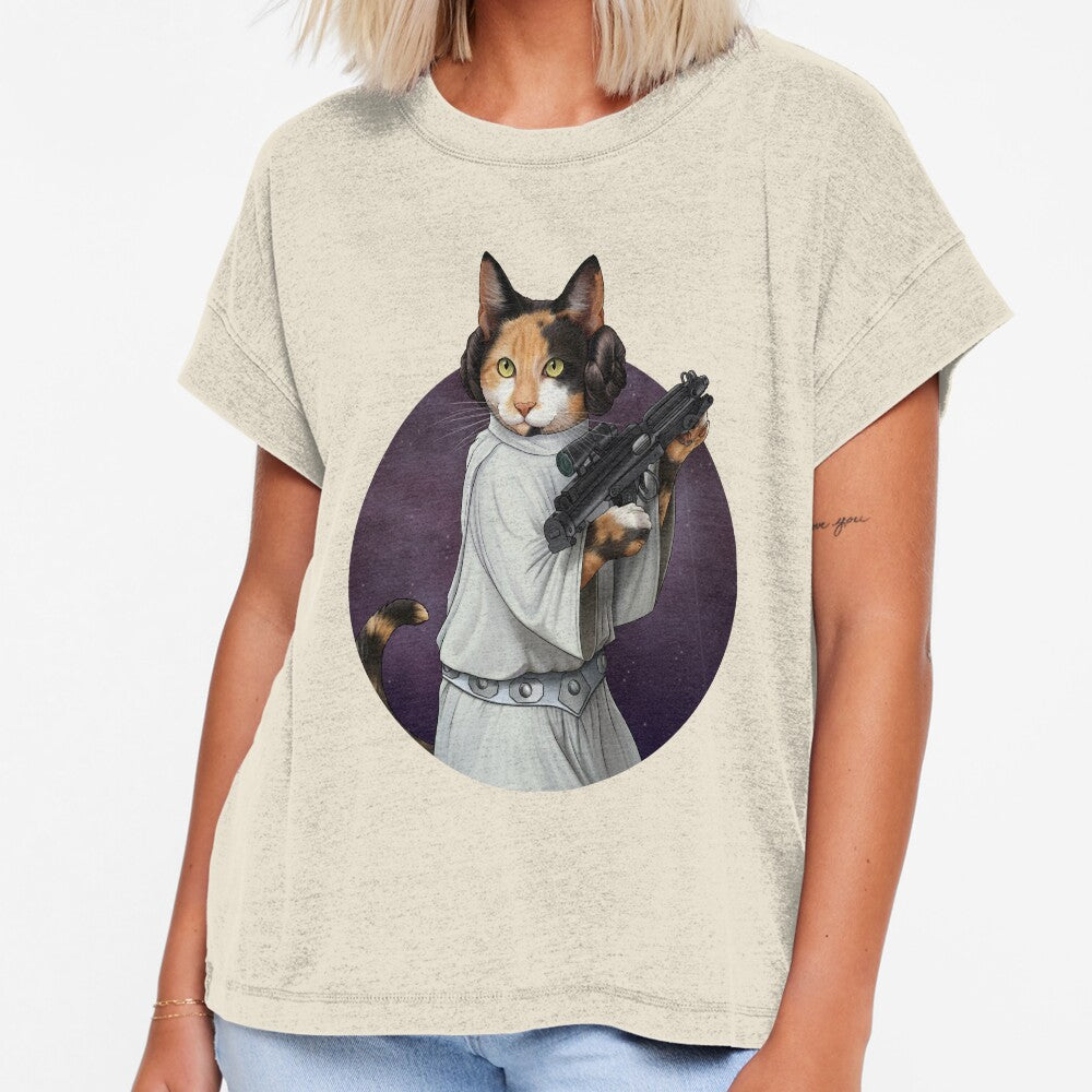 Space Purrincess by Jey Parks - Adult & Kids T-Shirts, Sweatshirts & Hoodies apparel design preview 1