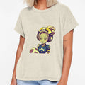 Kickin Power Embrace Coolness Comic Female T-Shirt - Graphic Print Unisex - T-Shirt, Sweatshirt, Hoodie