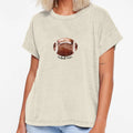 Football Mom Watercolor T-Shirt - Minimalist Print Unisex - T-Shirt, Sweatshirt, Hoodie