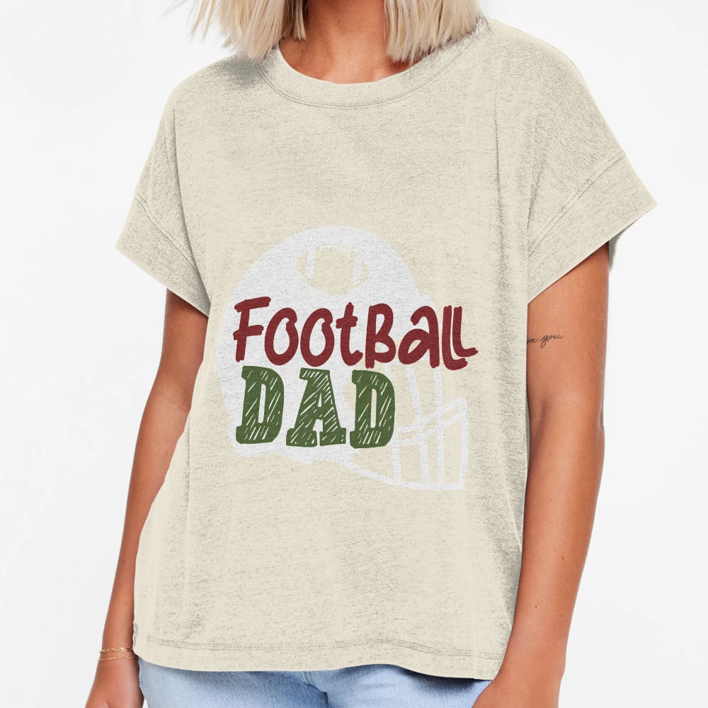 Football Dad T-Shirt - Fun Novelty Design for Adults - T-Shirt, Sweatshirt, Hoodie