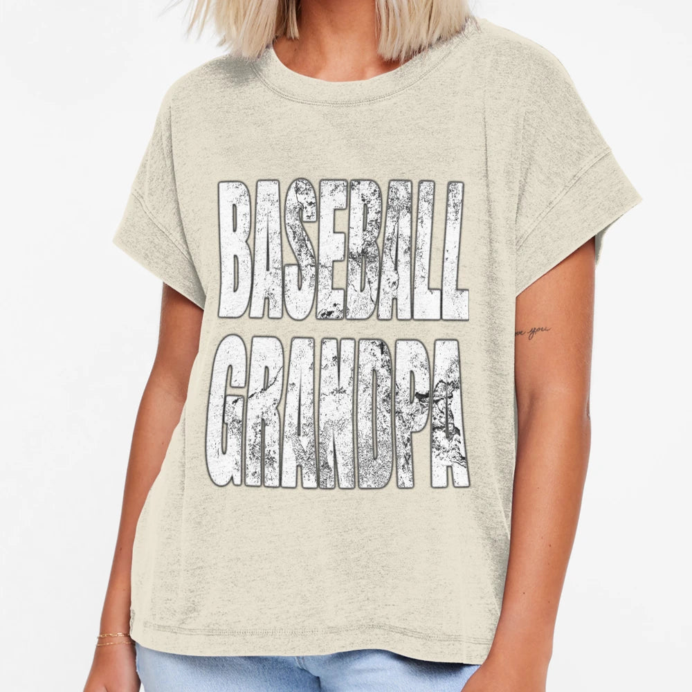 Baseball Grandpa Granddad T-Shirt - Custom Art Print for Adults - T-Shirt, Sweatshirt, Hoodie