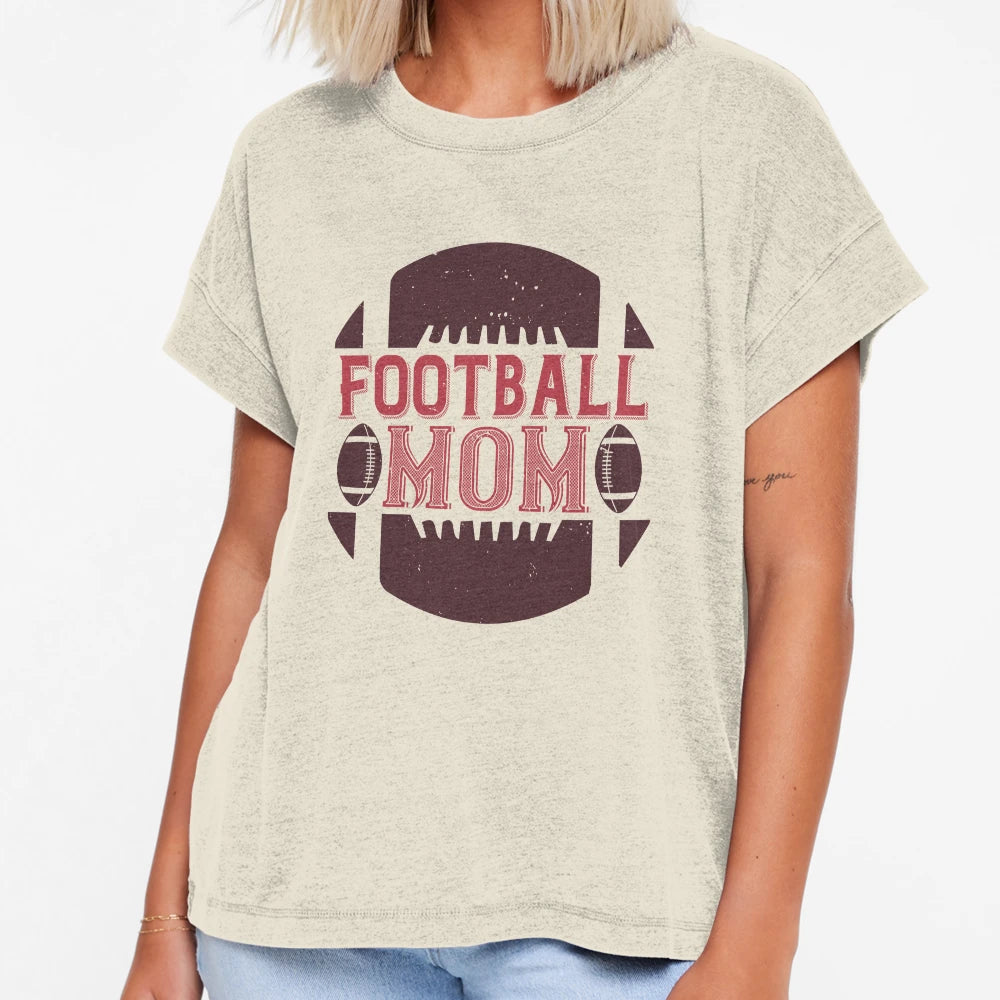 Football Mom T-Shirt - Trendy Graphic Men Women - T-Shirt, Sweatshirt, Hoodie