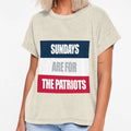 Sundays Are Patriots T-Shirt - Minimalist Print for Adults - T-Shirt, Sweatshirt, Hoodie