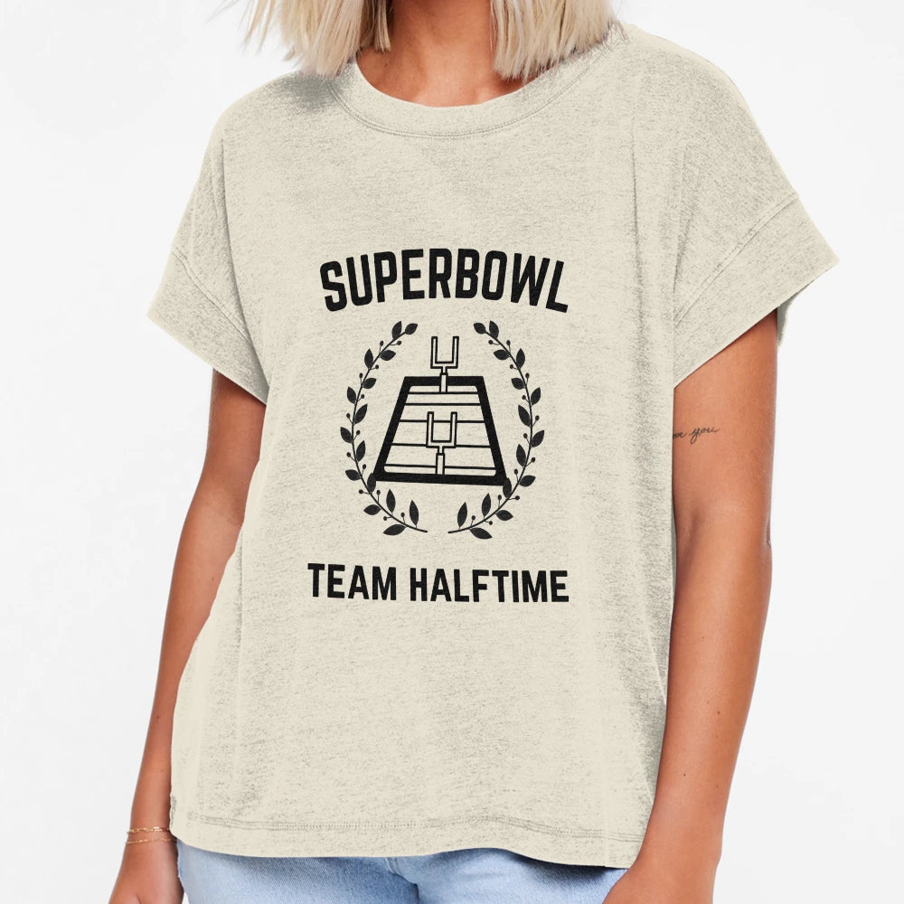 Superbowl Team Halftime Funny Game Day T-Shirt - Fun Novelty Design Unisex - T-Shirt, Sweatshirt, Hoodie