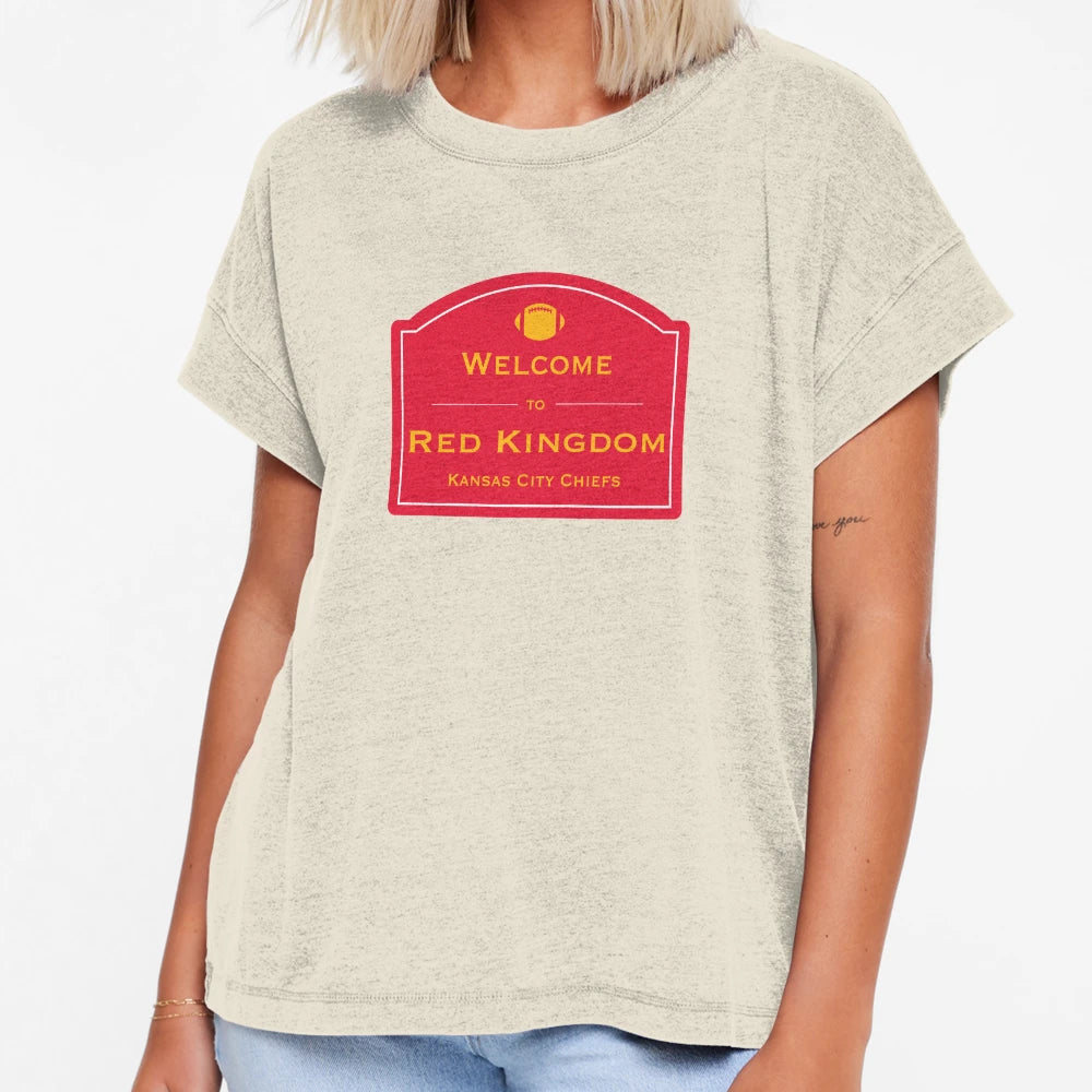 Welcome To Red Kingdom Kansas City T-Shirt - Streetwear Style Men Women - T-Shirt, Sweatshirt, Hoodie