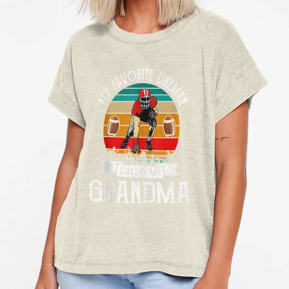 American Football My Favorite Linemen T-Shirt - Aesthetic Graphic Unisex - T-Shirt, Sweatshirt, Hoodie