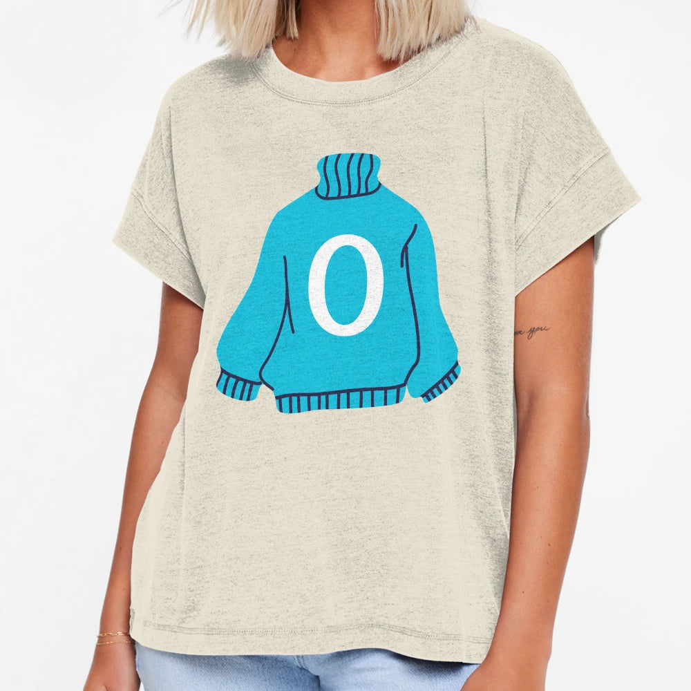 Letter T-Shirt - Novelty Apparel Unisex - T-Shirt, Sweatshirt, Hoodie