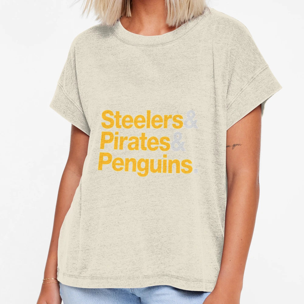 Pittsburgh Sports Teams 412 T-Shirt - Streetwear Style Unisex - T-Shirt, Sweatshirt, Hoodie