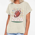 Football New Year 2026 Celebration T-Shirt - Novelty Apparel for Adults - T-Shirt, Sweatshirt, Hoodie