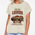 Dad Legend Red Baseball Cap T-Shirt - Streetwear Style for Adults - T-Shirt, Sweatshirt, Hoodie