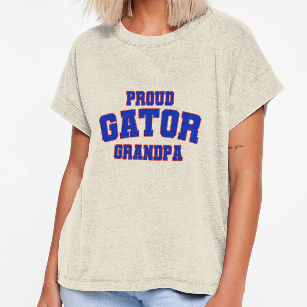 Proud Gator Grandpa T-Shirt - Casual Everyday Wear Unisex - T-Shirt, Sweatshirt, Hoodie