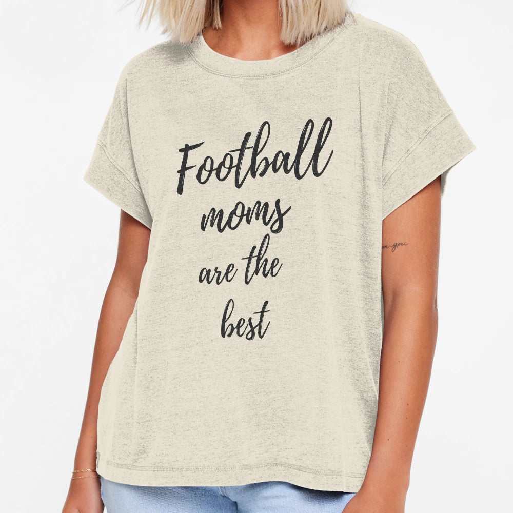 Football Moms Are Best T-Shirt - Minimalist Print Men Women - T-Shirt, Sweatshirt, Hoodie