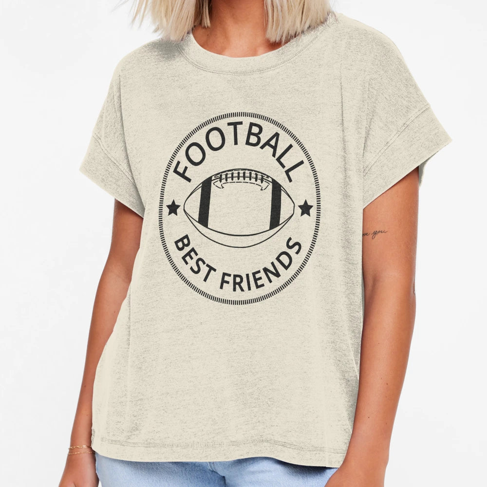 American Football Best Friends I T-Shirt - Minimalist Print Men Women - T-Shirt, Sweatshirt, Hoodie