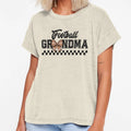 Football Grandma Grandmother Gift T-Shirt - Trendy Graphic for Adults - T-Shirt, Sweatshirt, Hoodie