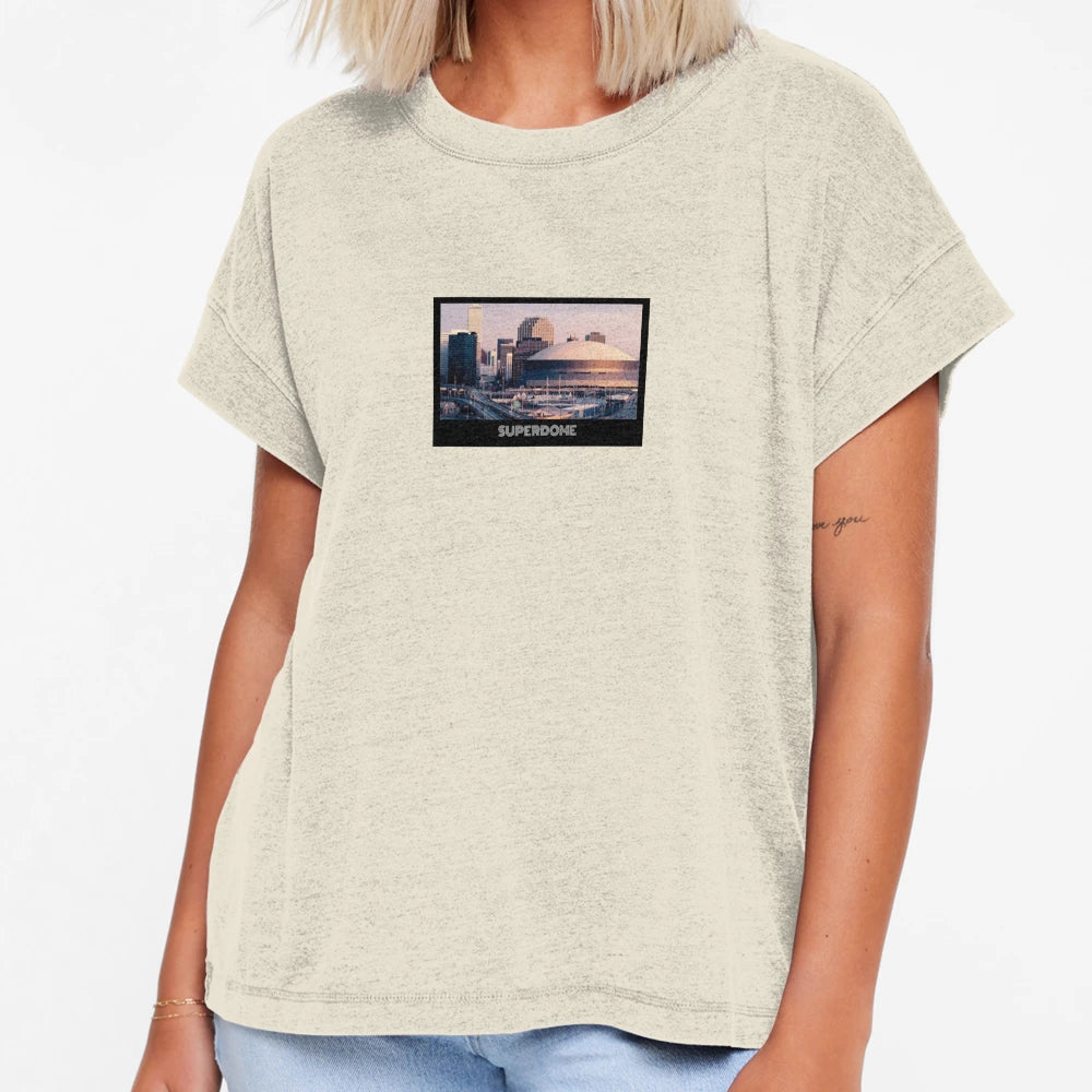 Superdome Gold T-Shirt - Graphic Print Unisex - T-Shirt, Sweatshirt, Hoodie