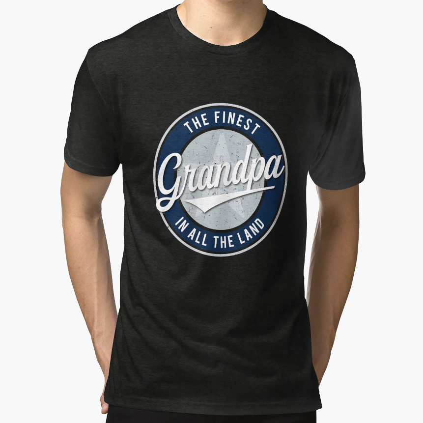 Finest Grandpa All Land Fathers Day T-Shirt - Aesthetic Graphic Unisex - T-Shirt, Sweatshirt, Hoodie