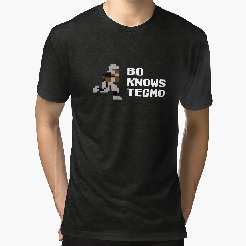 Bo Knows Tecmo T-Shirt - Casual Everyday Wear for Adults - T-Shirt, Sweatshirt, Hoodie