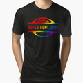 Super Bowl 2025 Pride Flag Game Day T-Shirt - Fun Novelty Design Unisex - T-Shirt, Sweatshirt, Hoodie