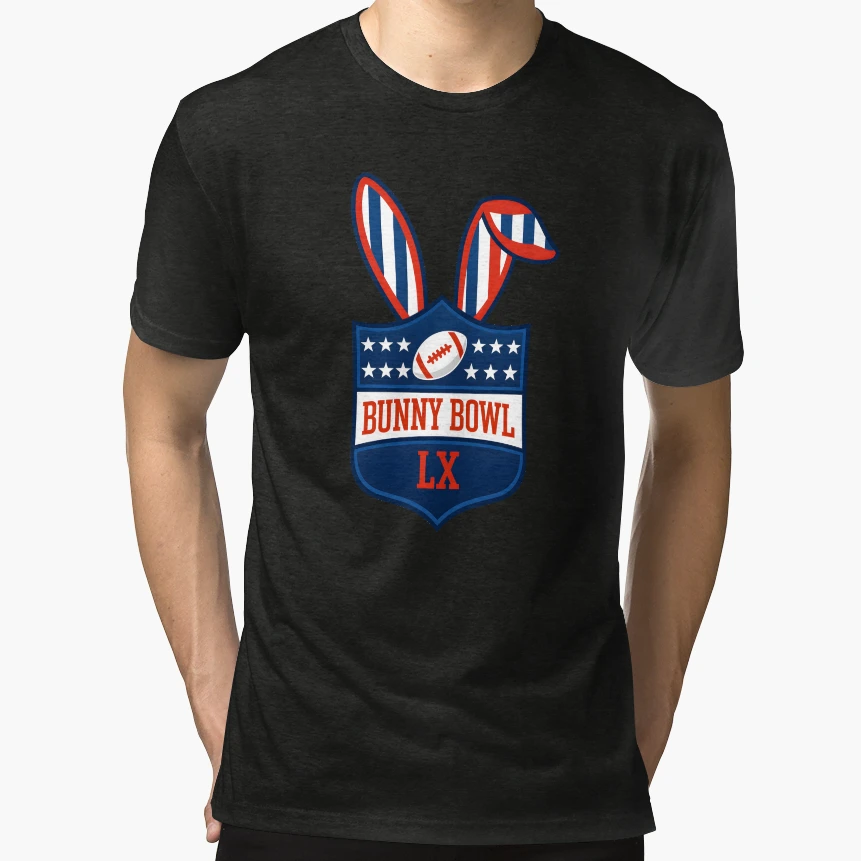 Bunny Bowl T-Shirt - Casual Everyday Wear for Adults - T-Shirt, Sweatshirt, Hoodie